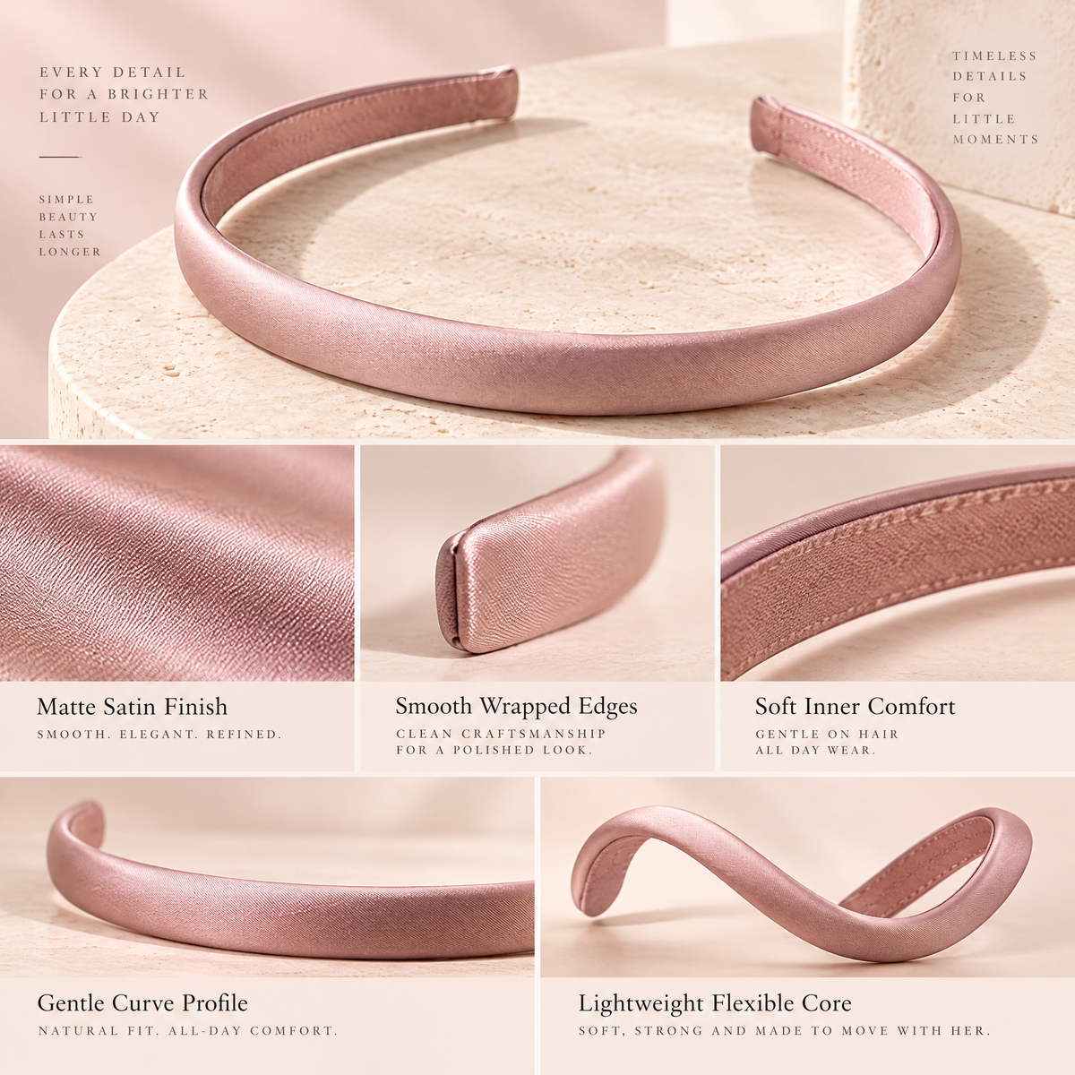 Braxtonel™ Slim Blush Headband