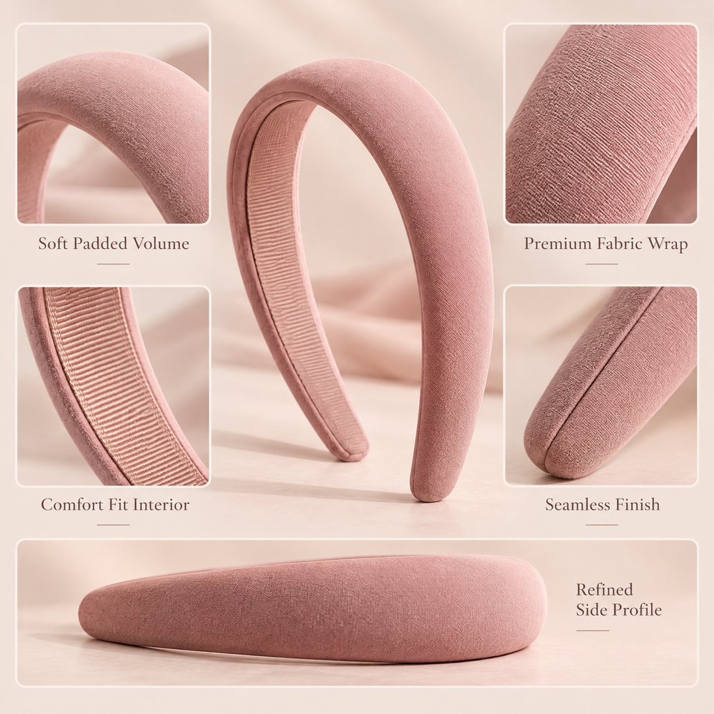 Braxtonel™ Padded Blush Headband