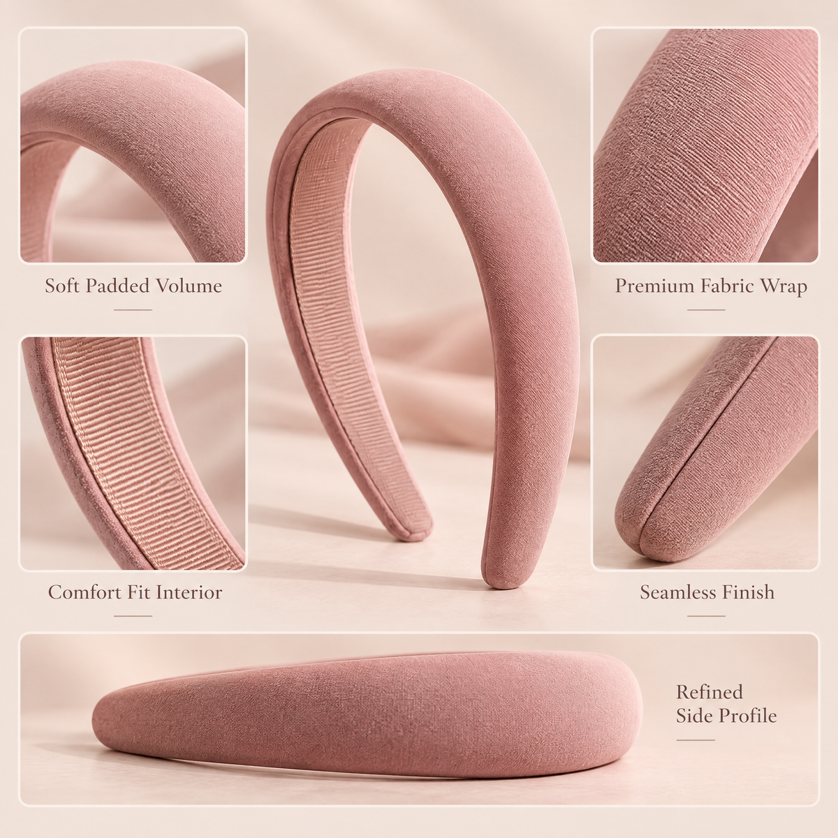Braxtonel™ Padded Blush Headband