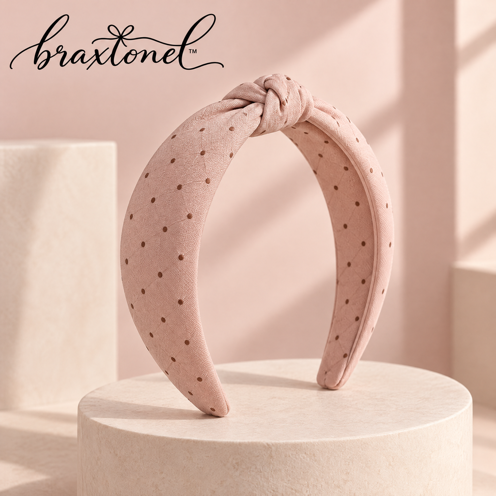 Braxtonel™ Polka Dot Knot Headband