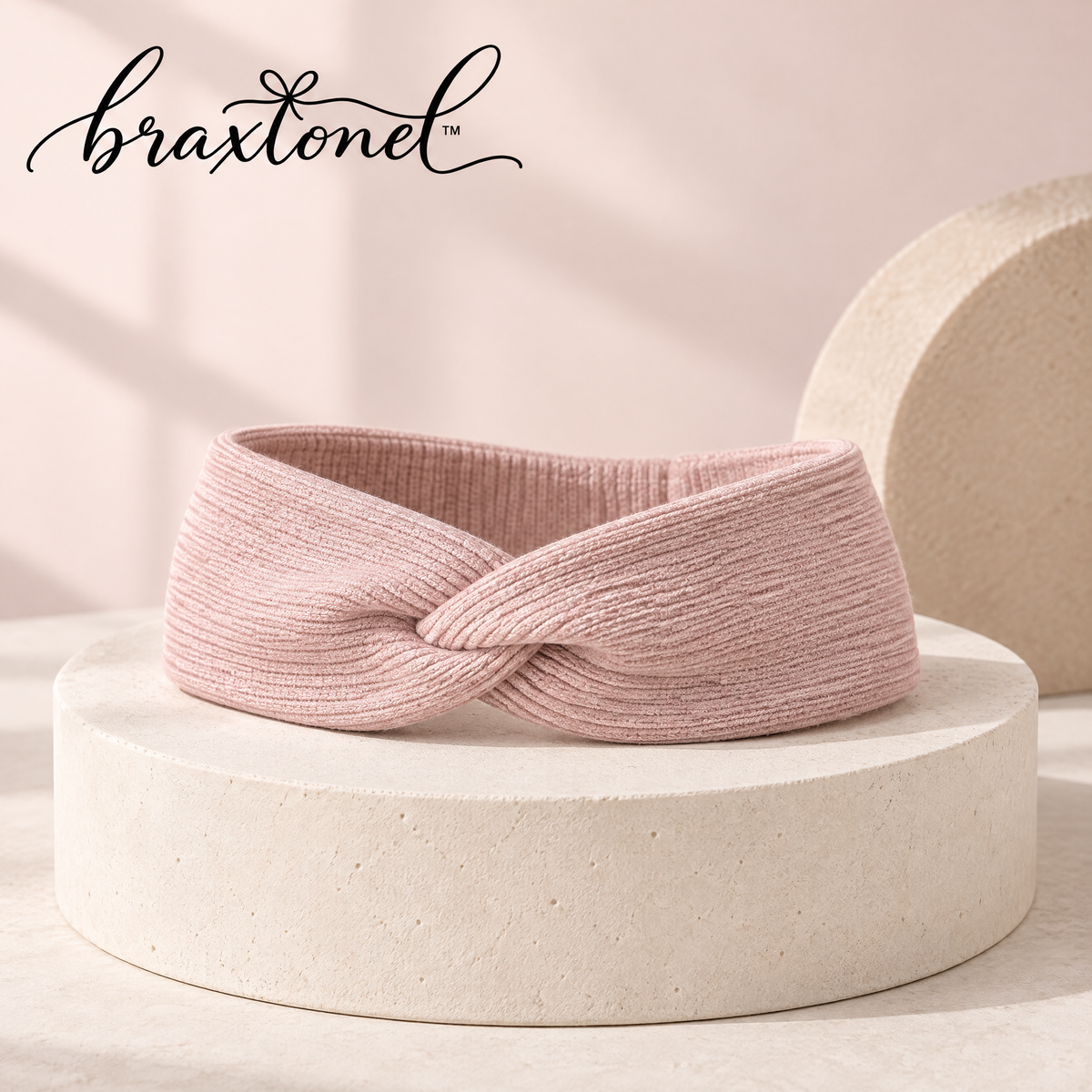 Braxtonel™ Ribbed Twist Headwrap