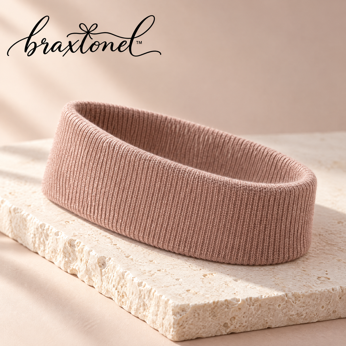 Braxtonel™ Ribbed Wide Headwrap