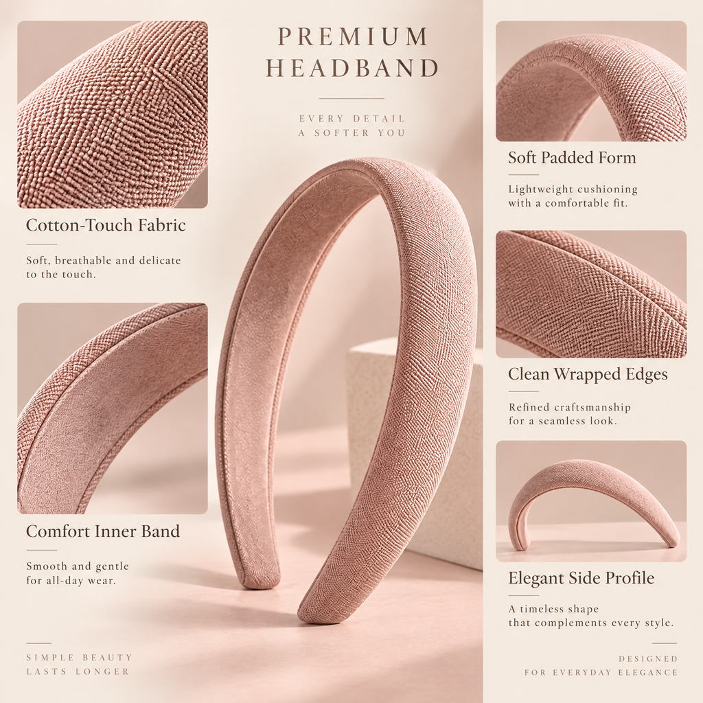 Braxtonel™ Woven Blush Headband